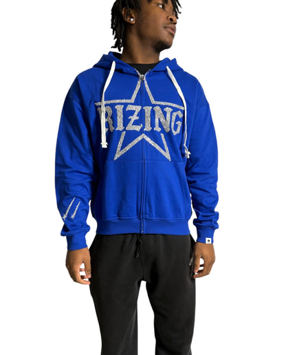 Rhinestone ZIp UP