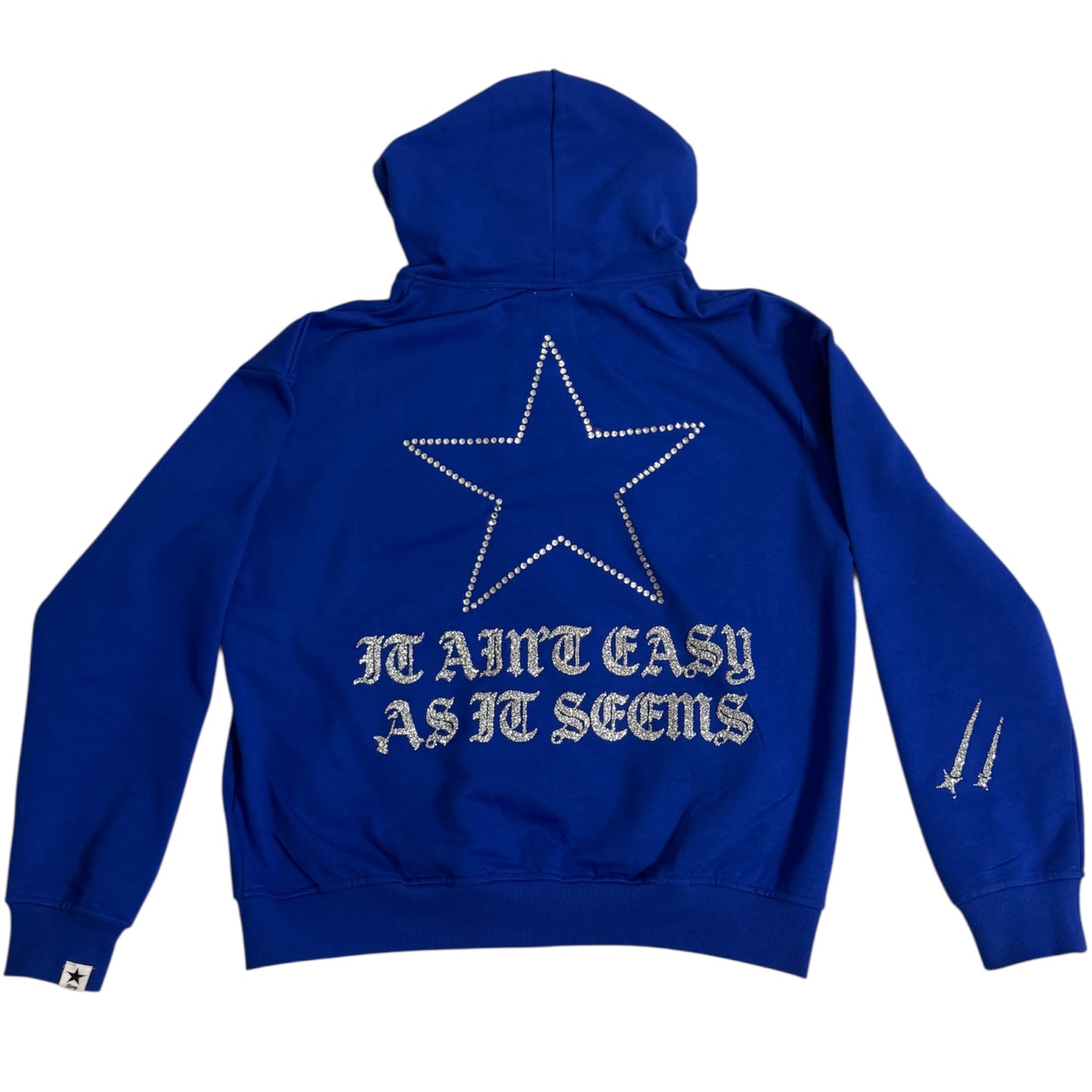 Rhinestone ZIp UP